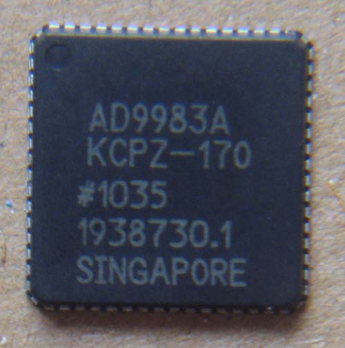 AD9983AKCPZ-170