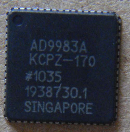 AD9983AKCPZ-170